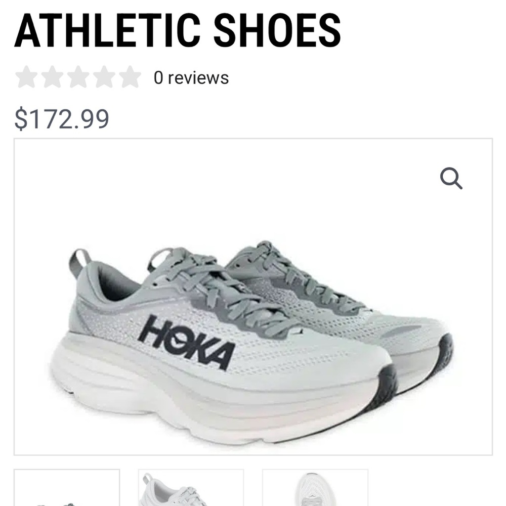 Hoka Bondi 8 Running Shoes SZ 8.5